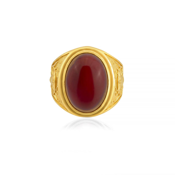 Pirate Octopus Carnelian Ring