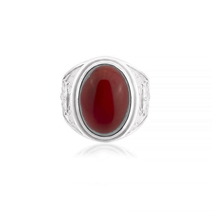 Pirate Octopus Carnelian Ring