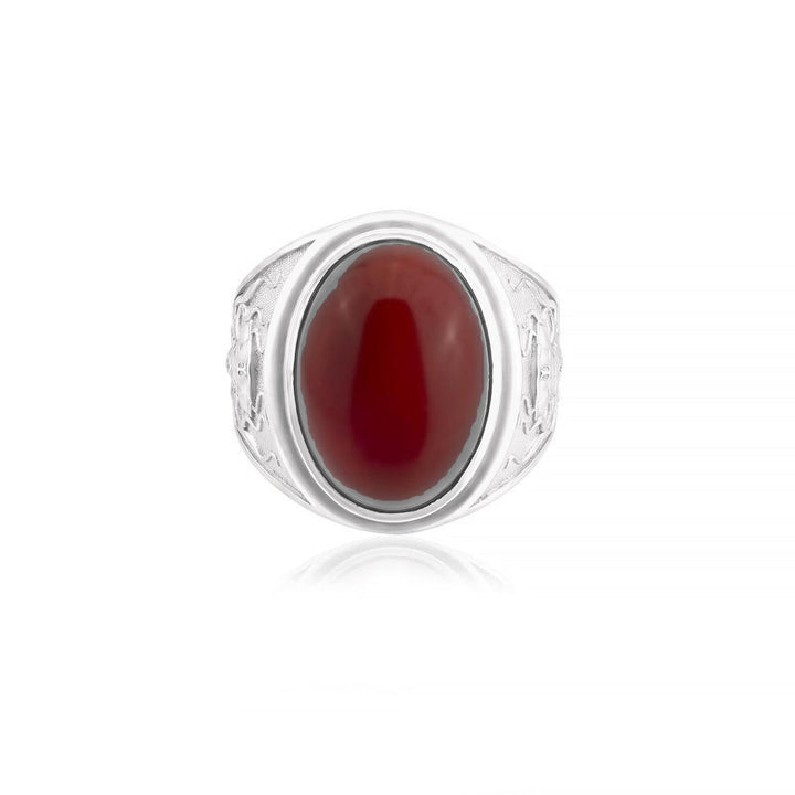Pirate Octopus Carnelian Ring