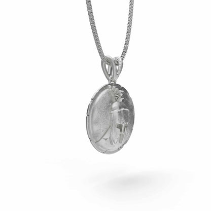 Spartan Helmet Necklace