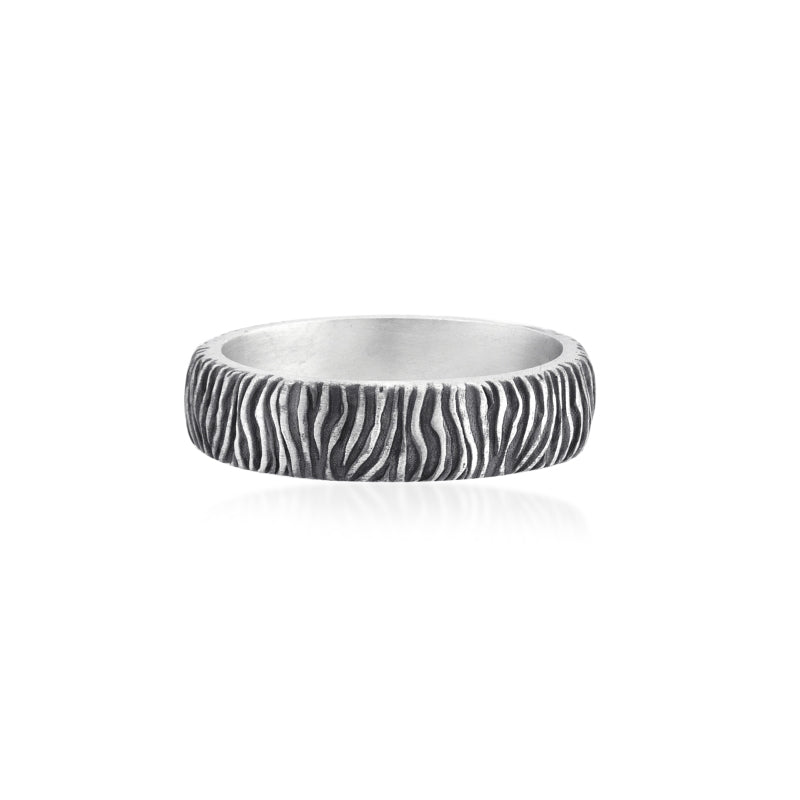 zebra lines band ring