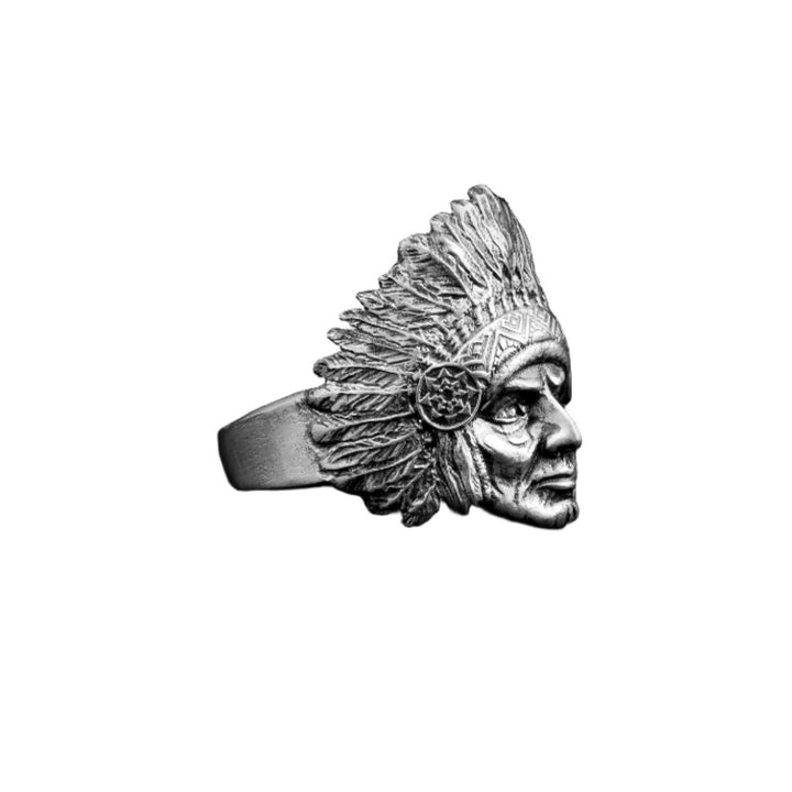 American Indian Chief Ring