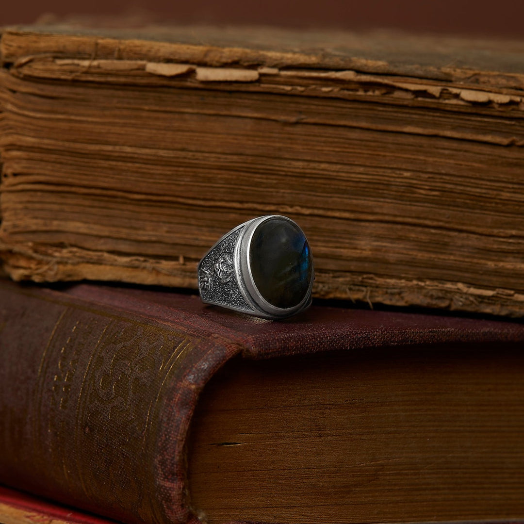 Phoenix Labradorite Gemstone Ring