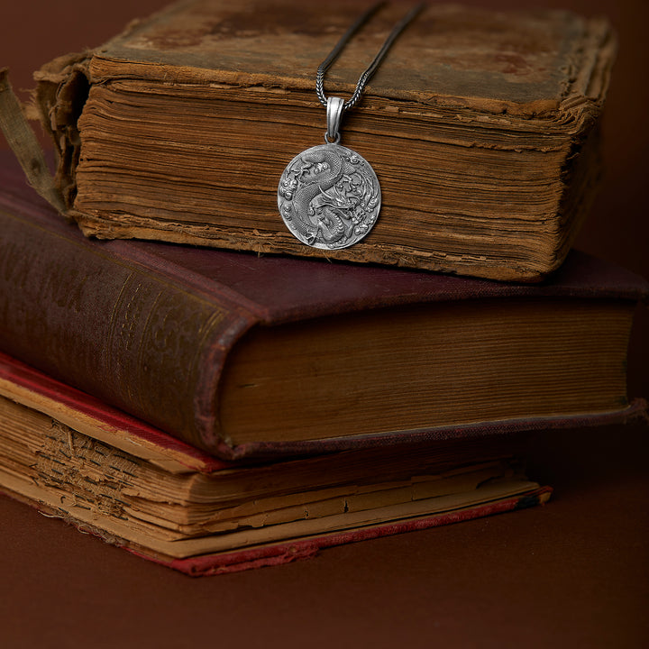 Ancient Chinese Dragon Necklace