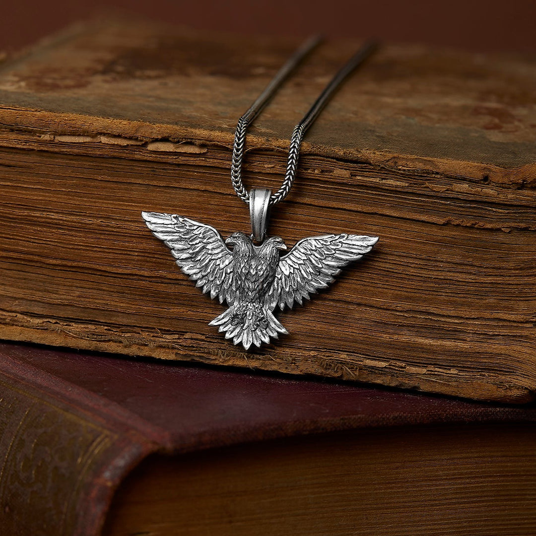 Double Head Eagle Necklace