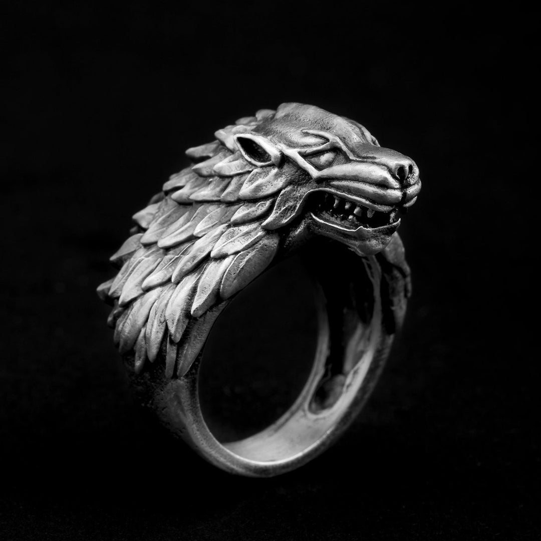 Game Of Thrones Stark Wolf Ring