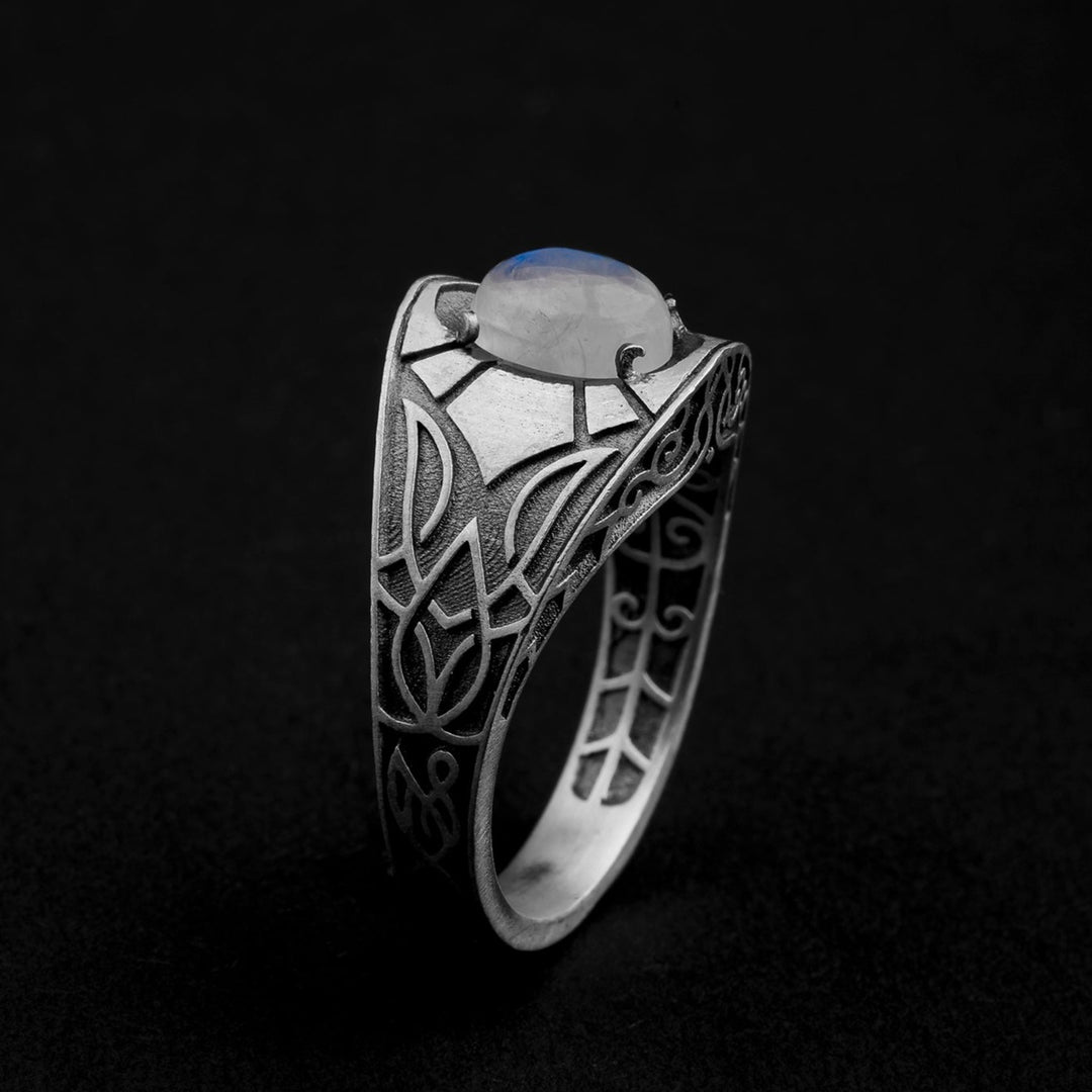 Moonstone Men Ring