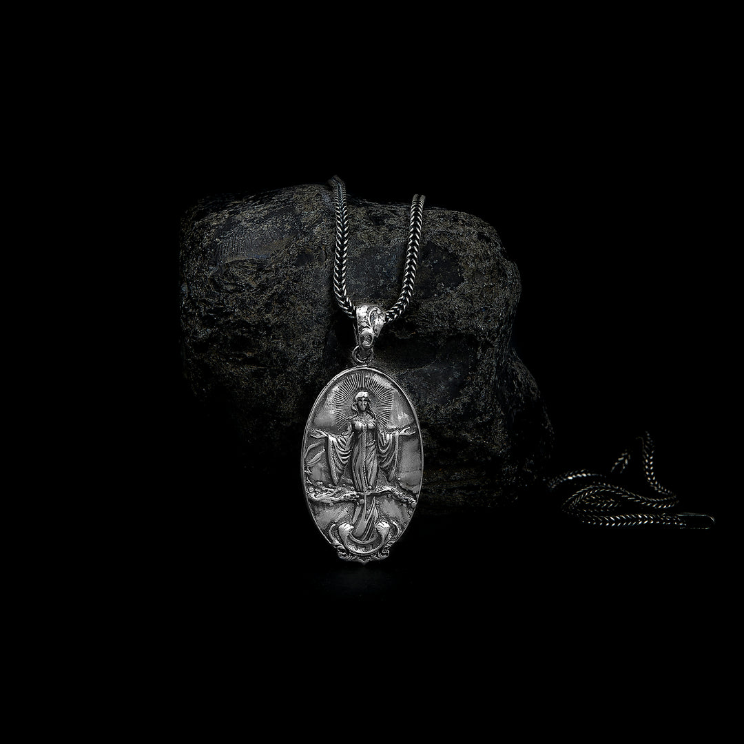 Life And Death Double Sided Necklace