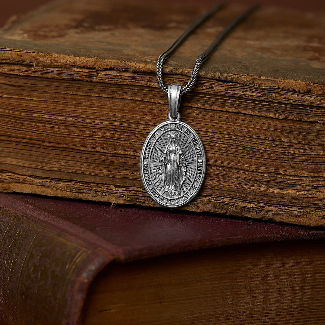 Miraculous Virgin Mary Necklace