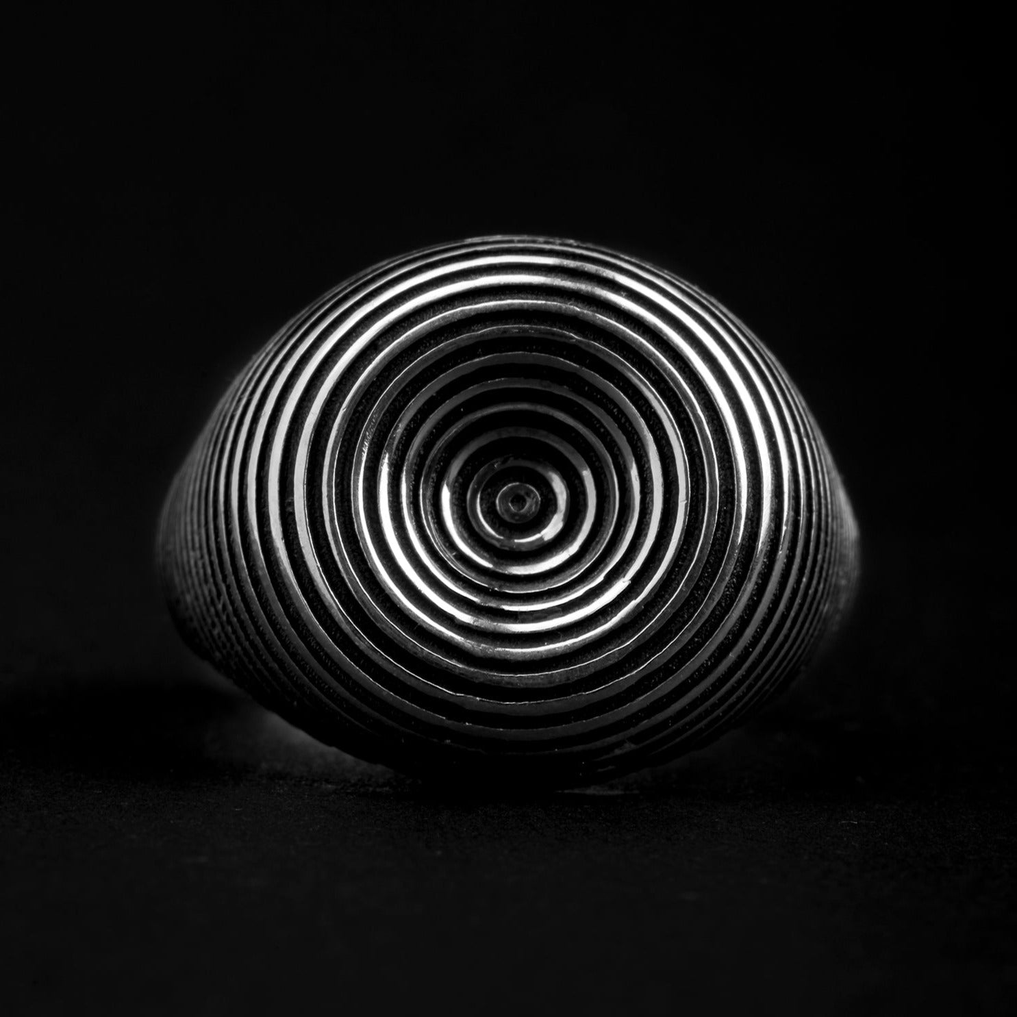 handmade sterling silver Mystic Circle Ring