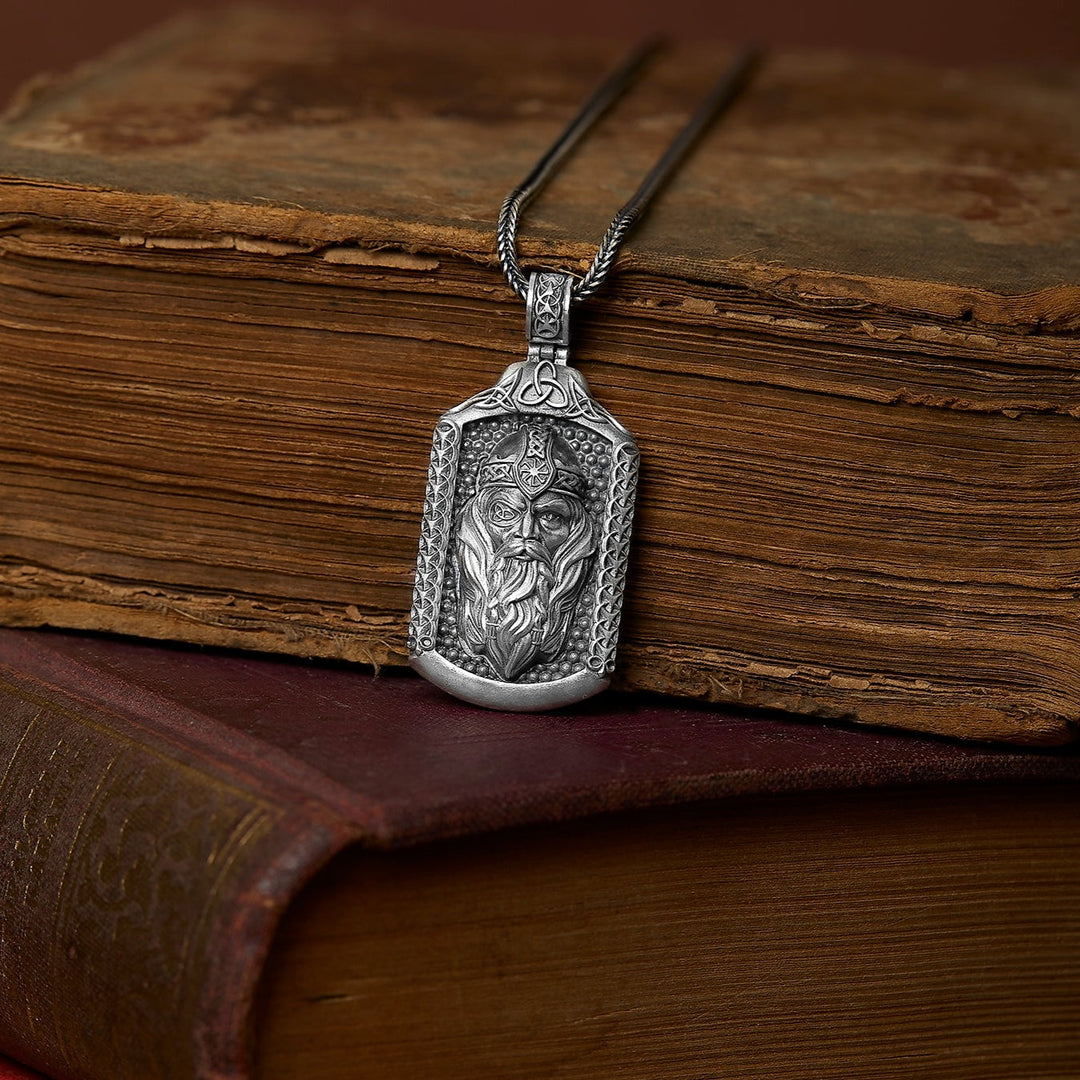 The Great Odin Head Necklace