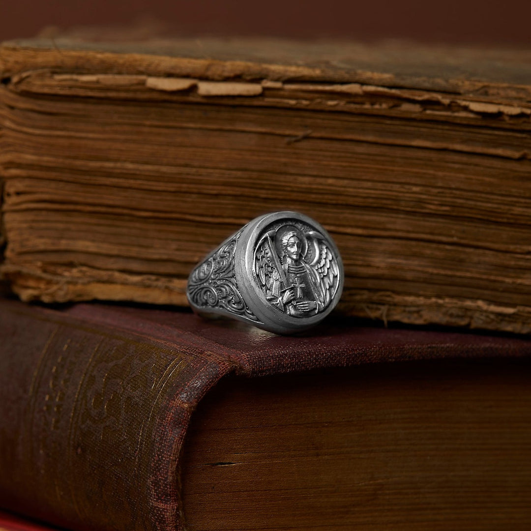 Saint Michael Archangel Ring