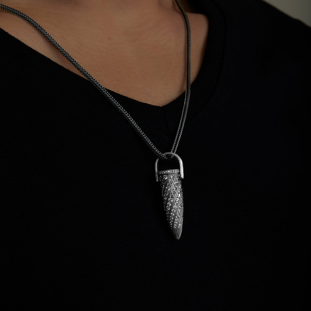 Shiny Bullet Necklace