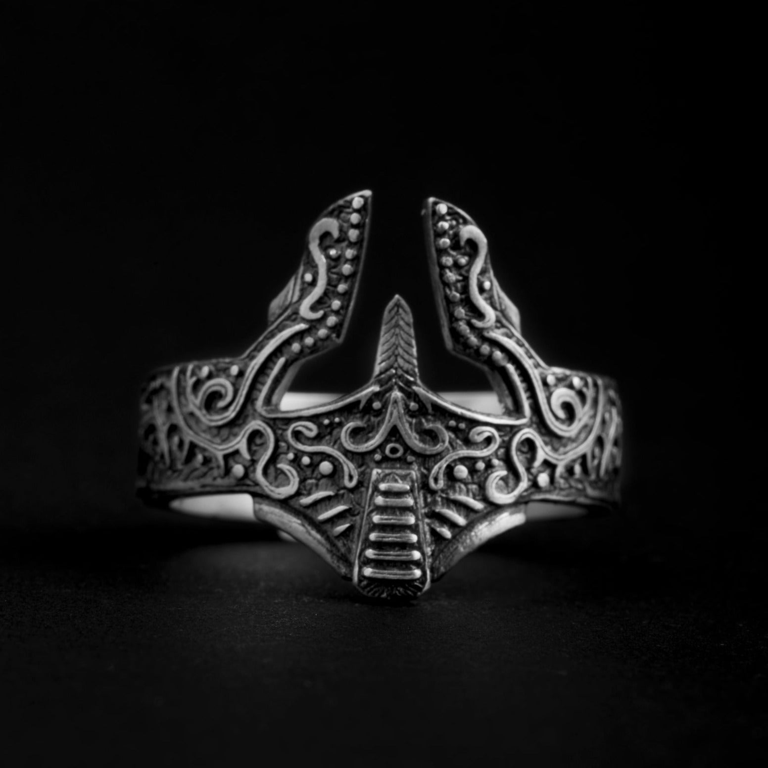 sterling silver Spartan Helmet Ring, spartan warrior, helmet, warrior ring, loyalty, heroism, bravery and power