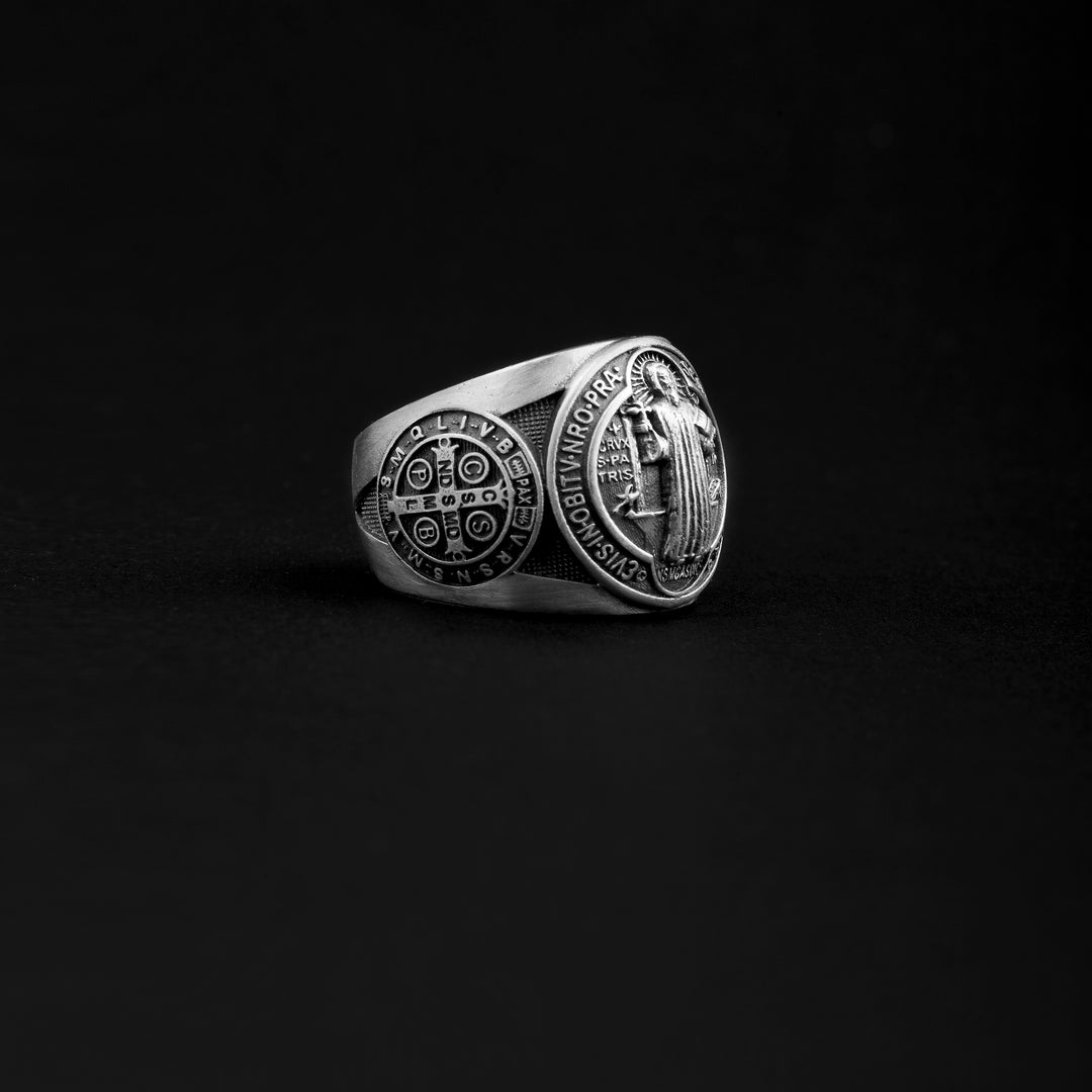 Saint Benedict Medal Ring