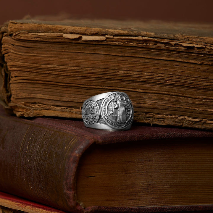 Saint Benedict Medal Ring