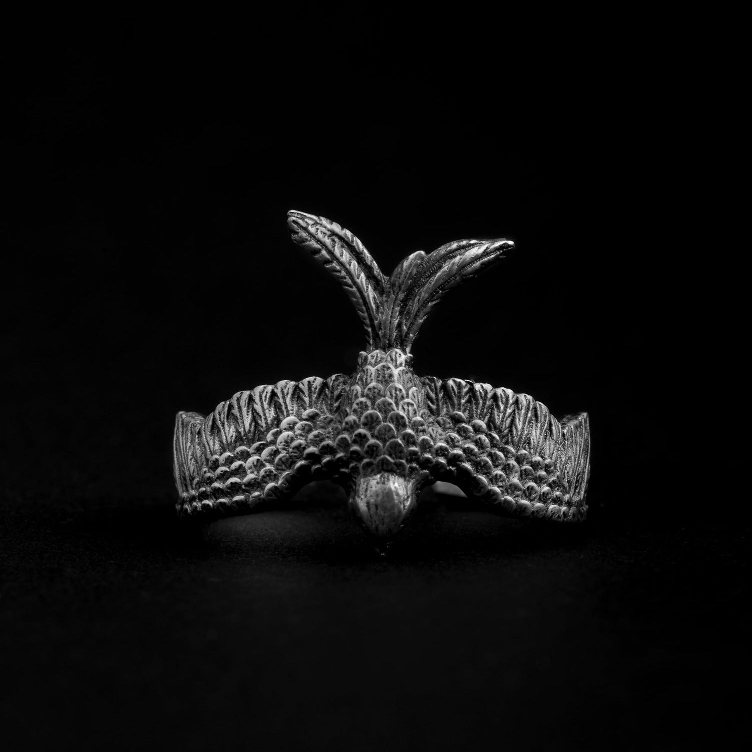 handmade sterling silver Swallow Bird Ring