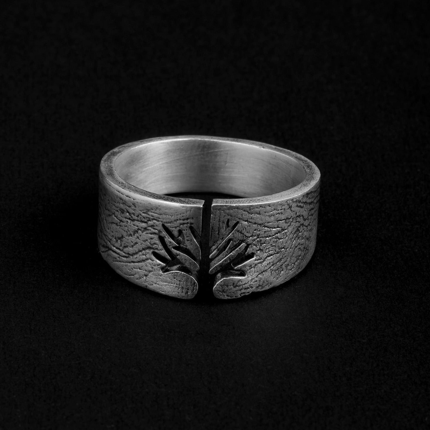 Tree of Life Ring - Silver Tree Ring, Tree Jewelry - Silver Nature Rin –  JewelryGhouse