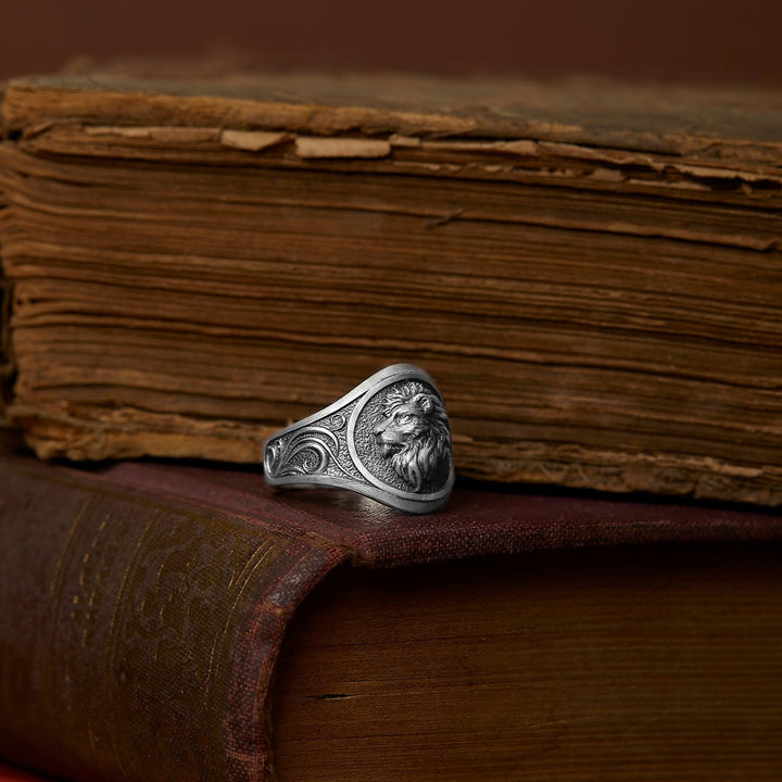 Lion Head Ring